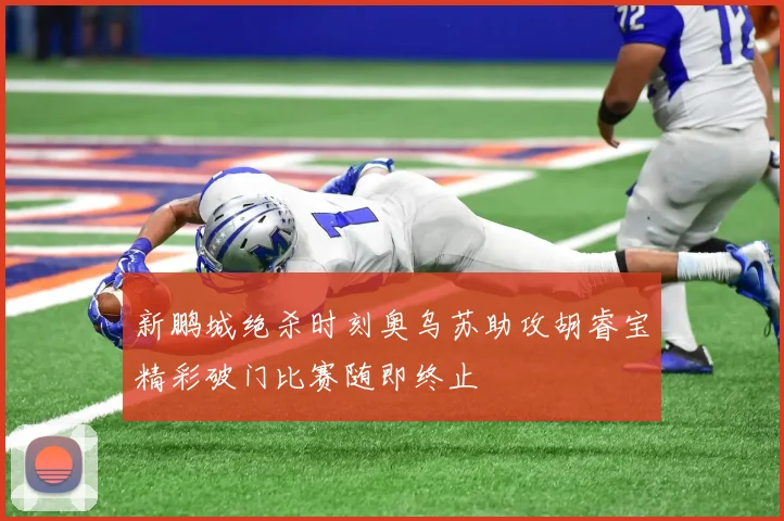 新鹏城绝杀时刻奥乌苏助攻胡睿宝精彩破门比赛随即终止